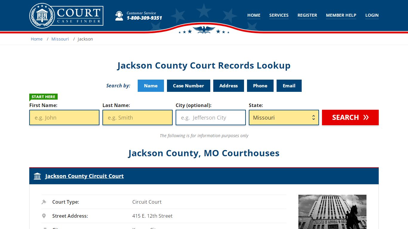 Jackson County Court Records | MO Case Lookup